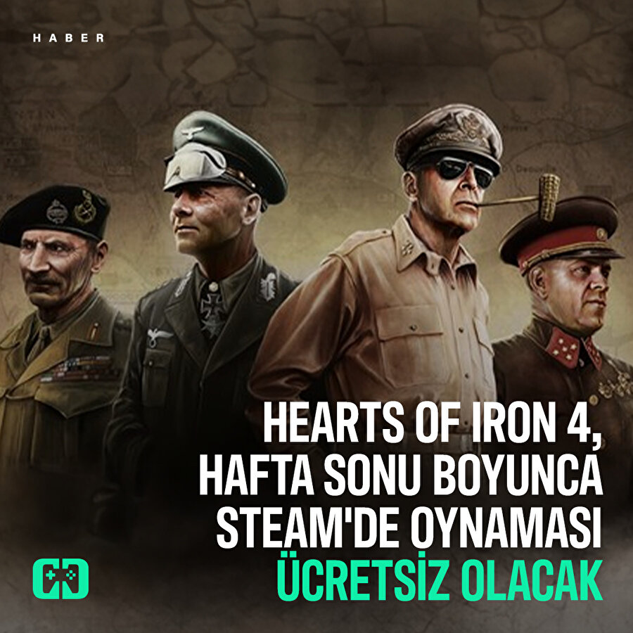 HOI, Steam'de ücretsiz oldu 