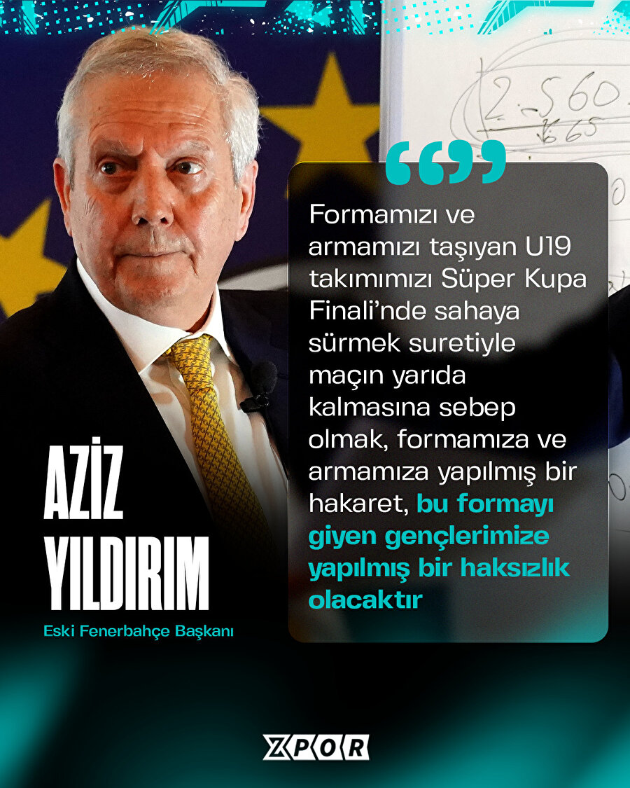 Aziz Yıldırım'dan Fenerbahçe yönetimine