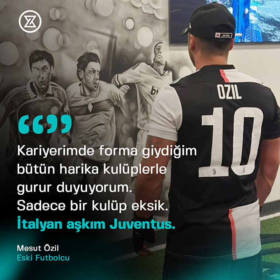 Mesut Özil: "İtalyan aşkın Juventus"