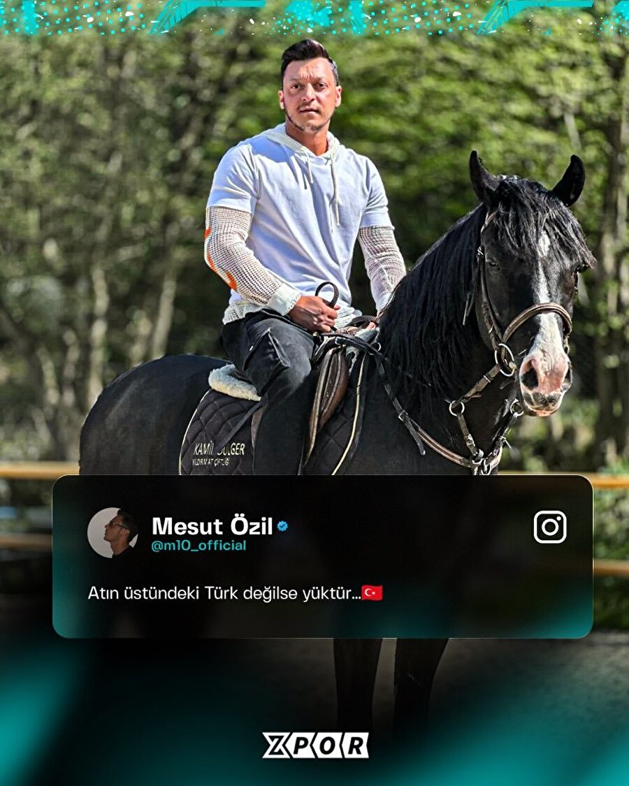 Mesut Özil’in paylaşımı 🇹🇷