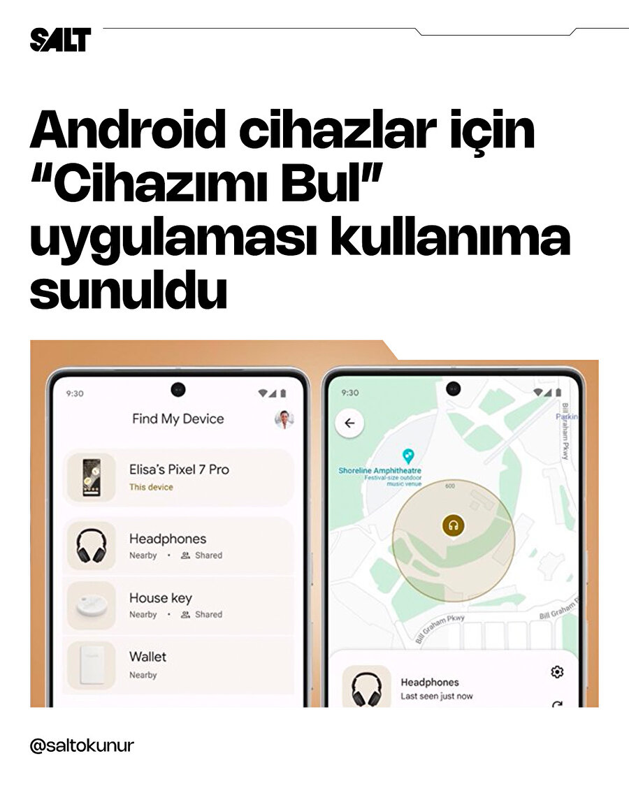 Android cihazlar için "Cihazımı bul" özelliği geldi