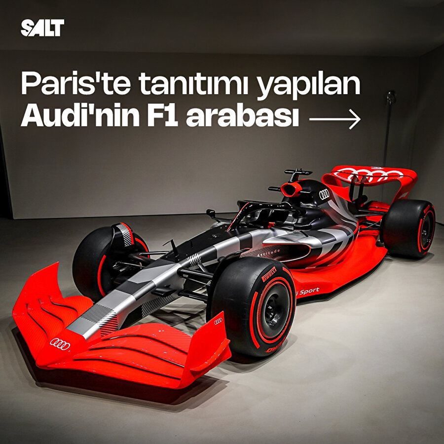 Audi, Fransa'da 2026 F1 için aracını tanıttı