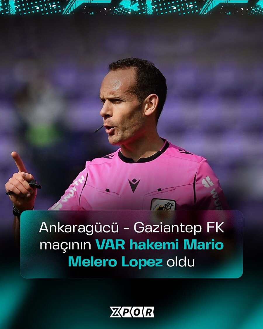  Süper Lig tarihinin ilk yabancı VAR hakemi