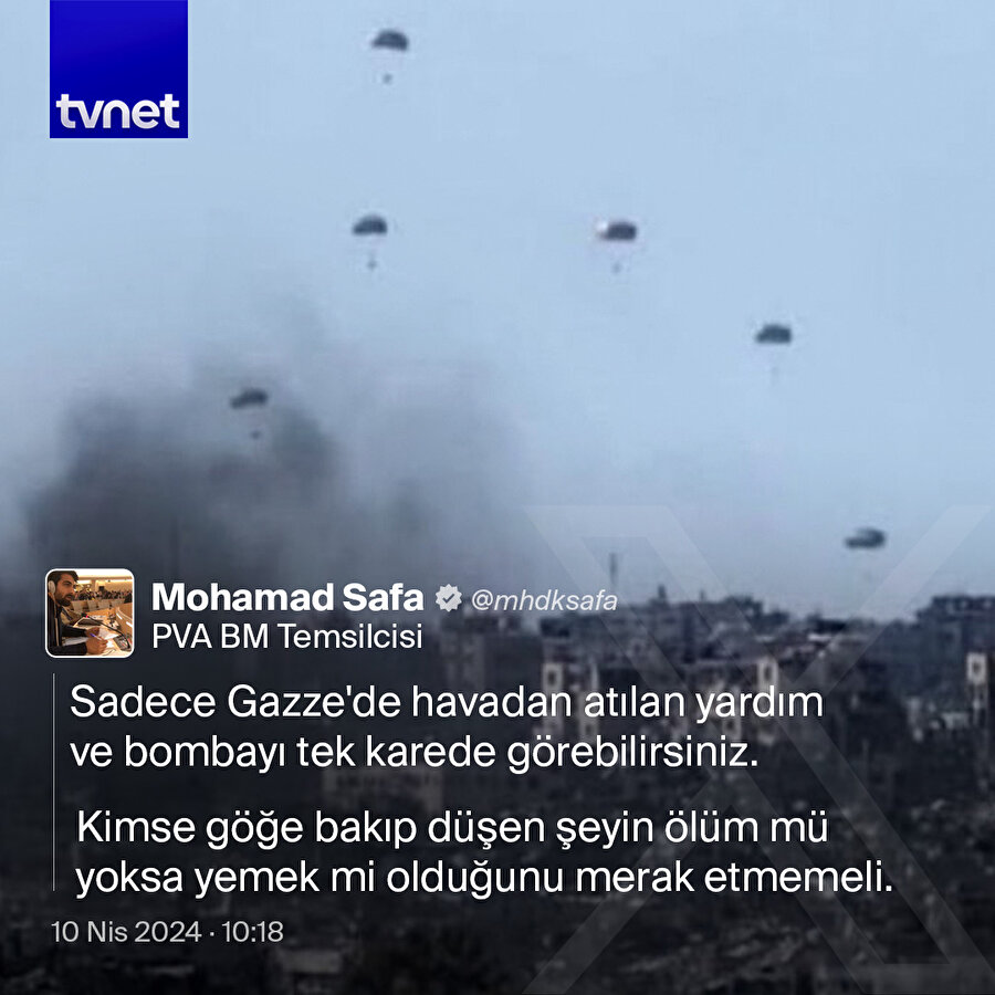 Gökyüzünden düşen ölüm mü yoksa akşam yemeği mi?