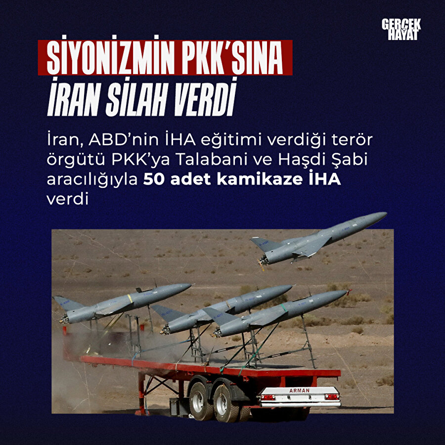 Siyonistlerin İran'ından Siyonistlerin PKK'sına destek