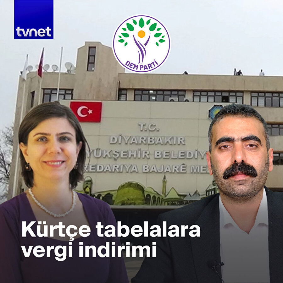 Kürtçe tabelaya vergi indirimi uygulayacaklar