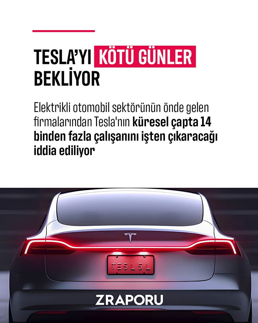 Tesla'yı kötü günler bekliyor: 14 bin çalışan işten çıkartılacak