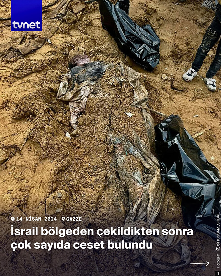 İsrail askerleri çekildi, çok sayıda ceset ortaya çıktı