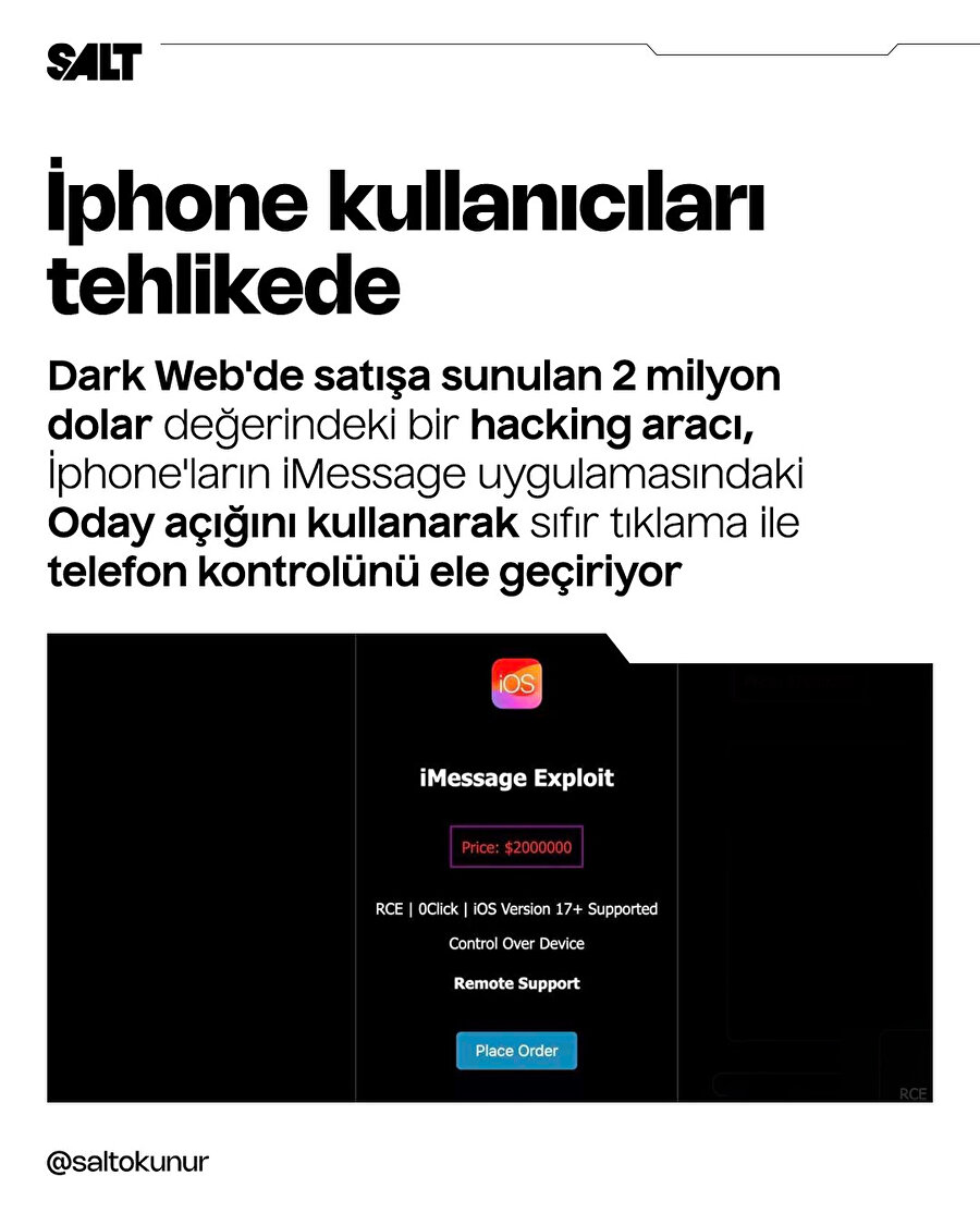 Iphone kullanıcıları tehlikede