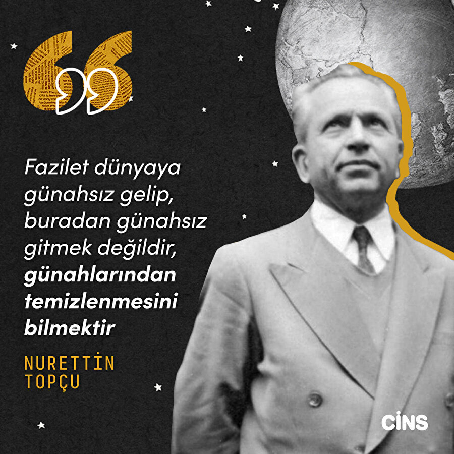 Nurettin Topçu'dan fazilet üzerine 