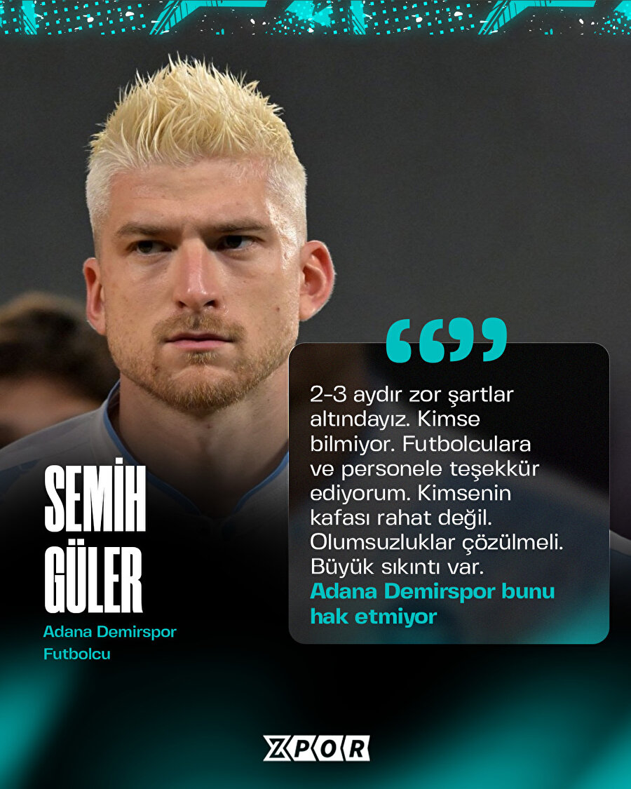 Sizce Adana Demirspor'da problem ne?