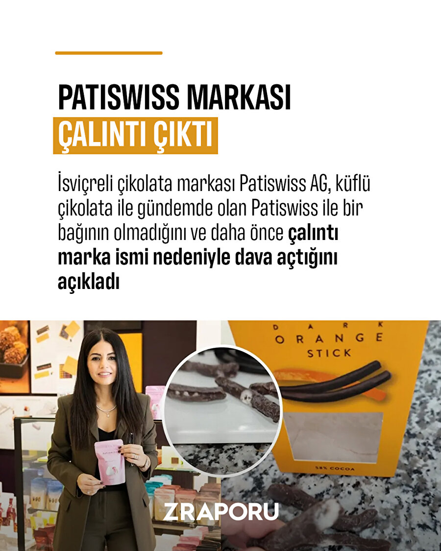 Patiswiss markası çalıntı çıktı 