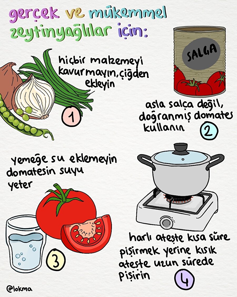 Gerçek ve mükemmel zeytinyağlılar için: