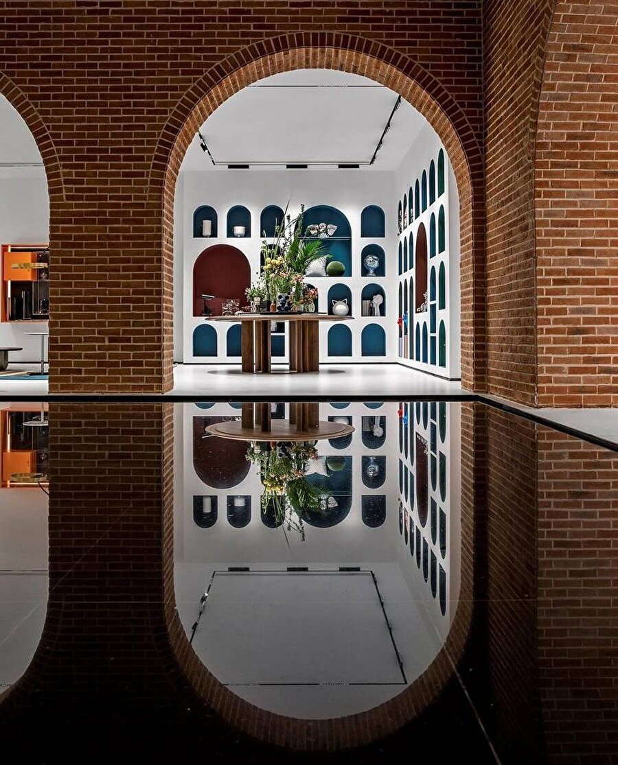 Giorio Casa'nın ev sahipliği yapacağı sergi tasarımı 