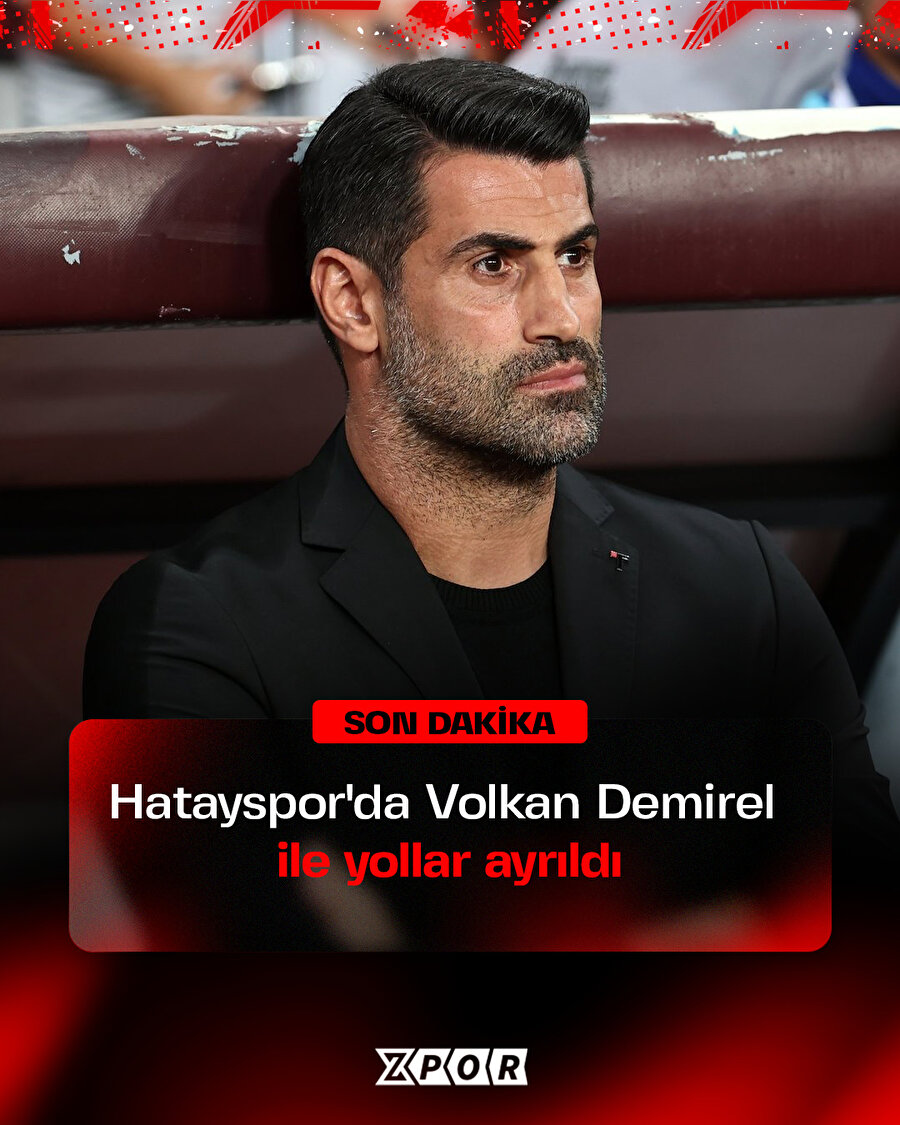 Hatayspor'da Volkan Demirel ile yollar ayrıldı