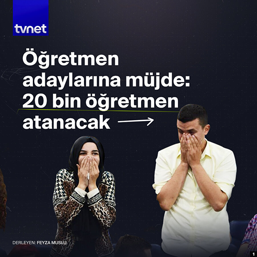 20 bin öğretmen atanacak