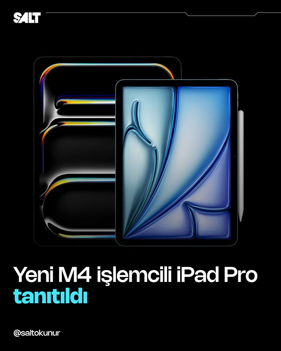 M4 işlemcili iPad Pro tanıtıldı