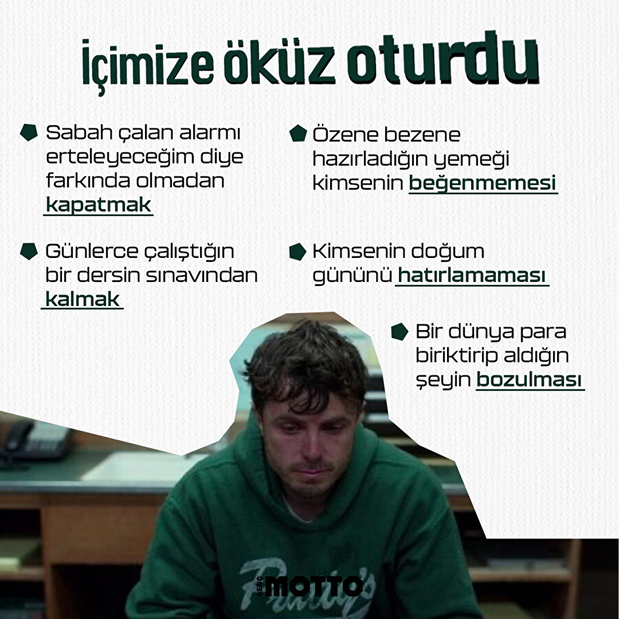İçimize öküz oturdu