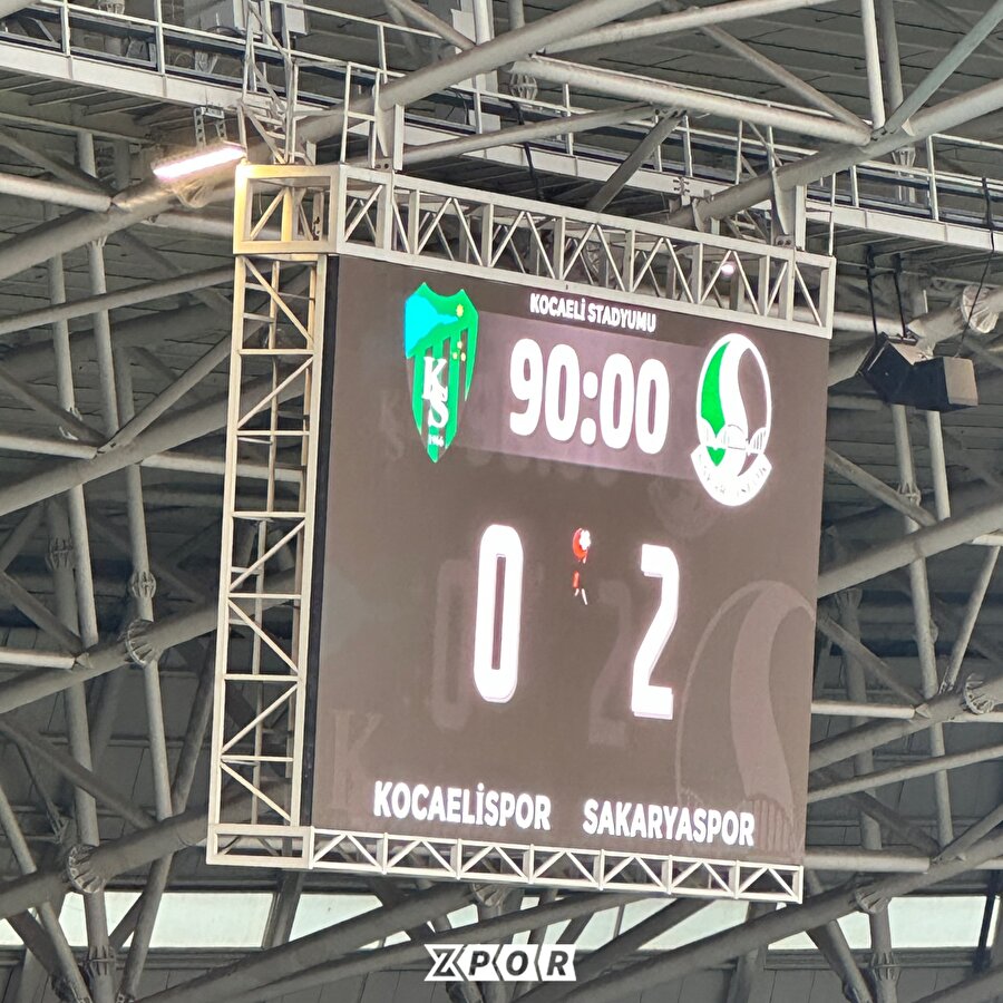 Marmara derbisinde kazanan Sakaryaspor