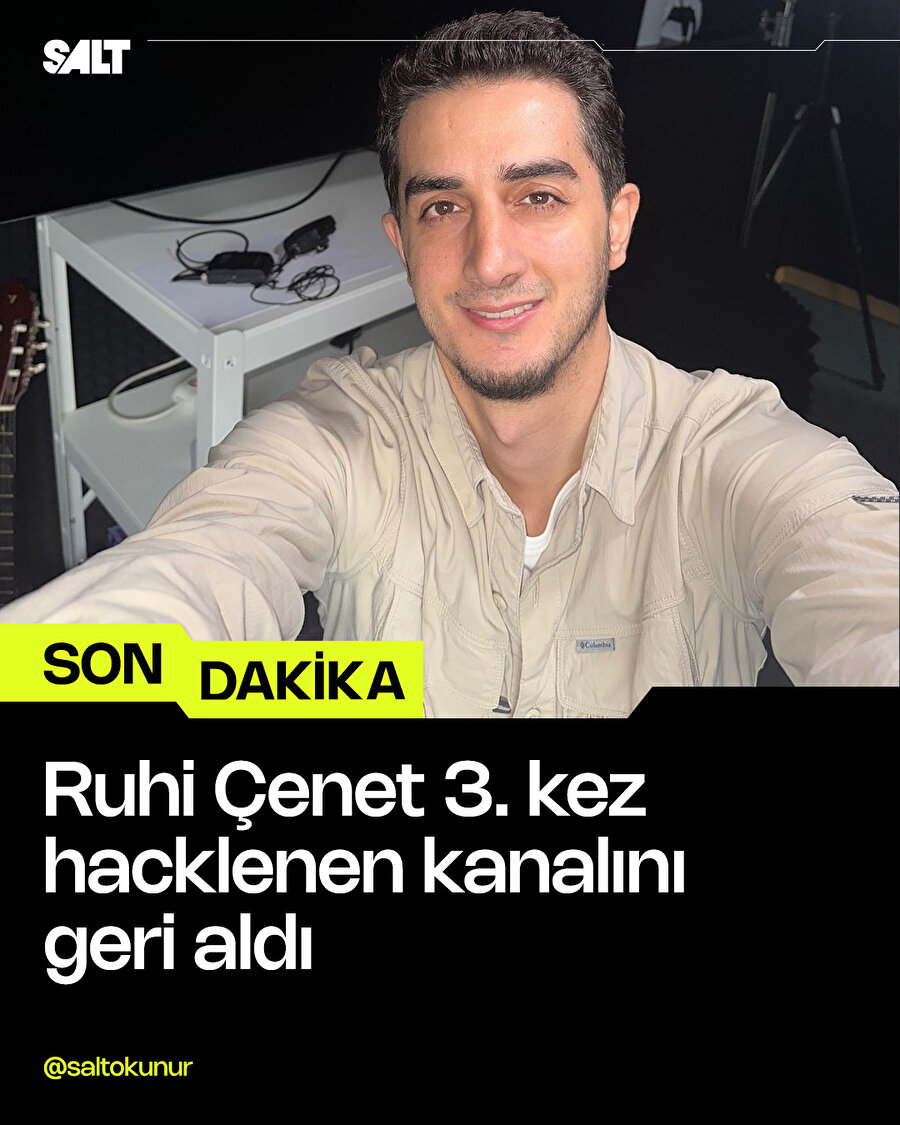 Ruhi Çenet kanalını geri aldı