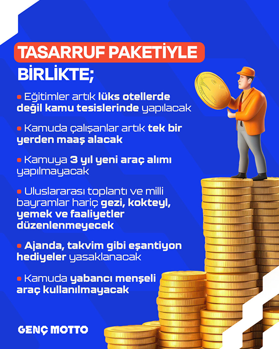 🫰💸 Kamuda tasarruf dönemi resmen başladı
