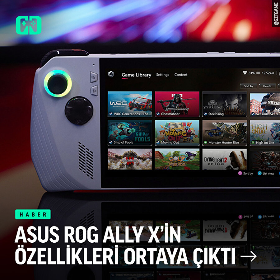 ROG Ally X'in detayları açıklandı