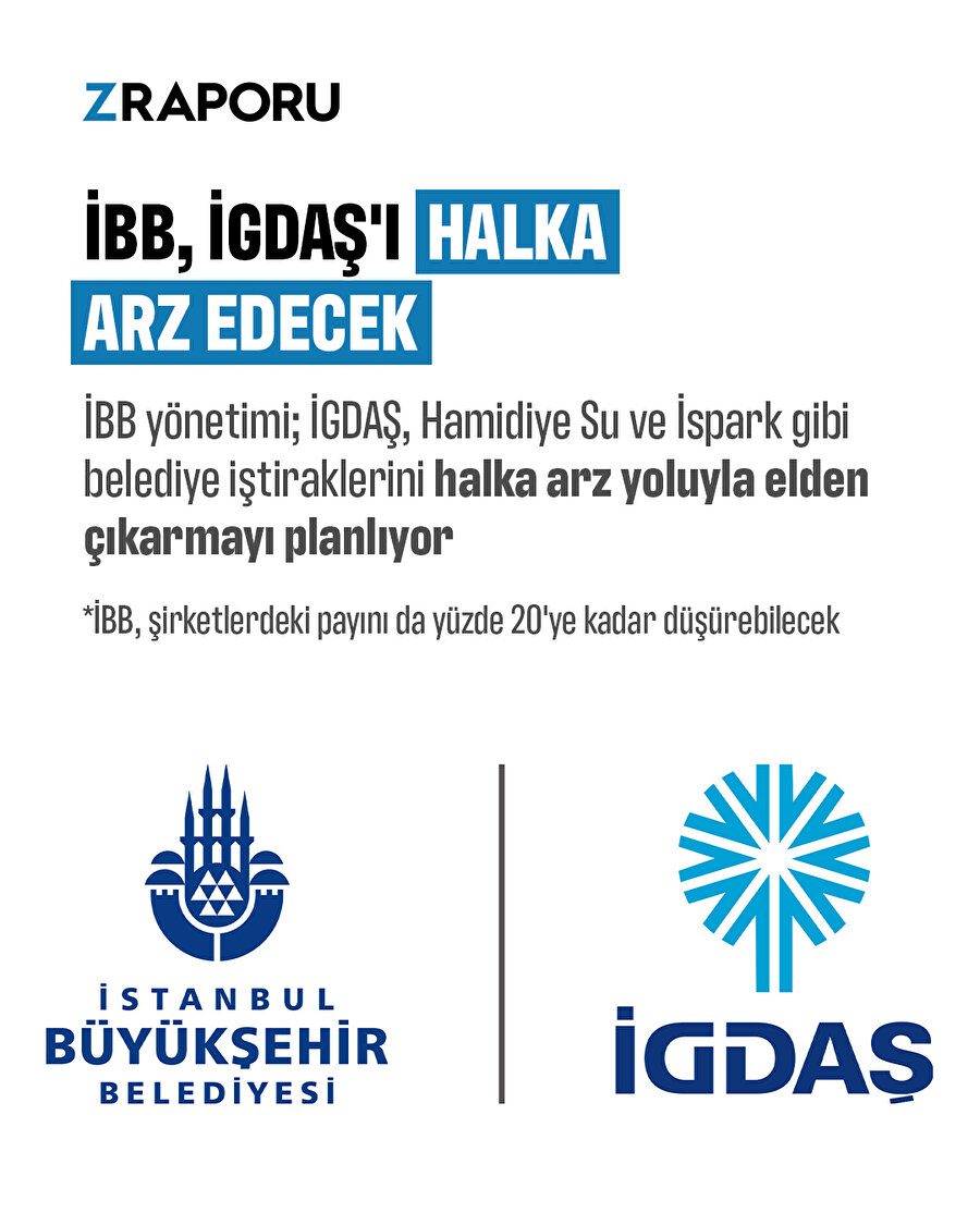 İBB, belediye iştiraklerini halka arz yoluyla elden çıkarmayı planlıyor 