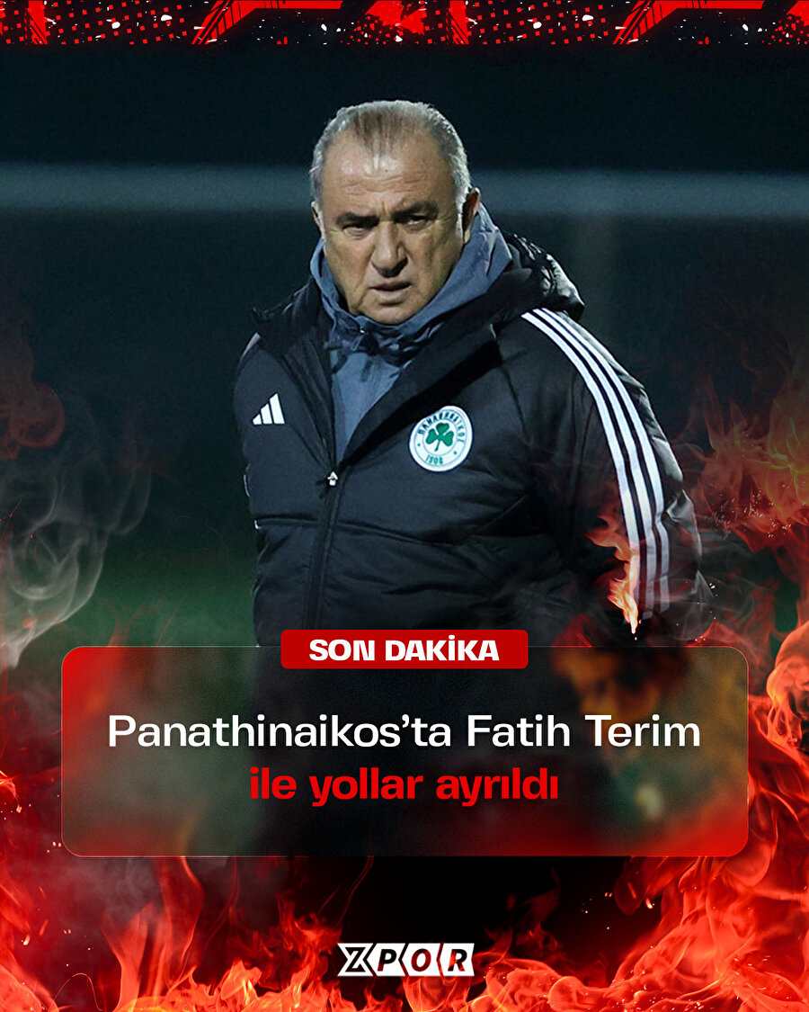 Panathinaikos'ta Fatih Terim ile yollar ayrıldı