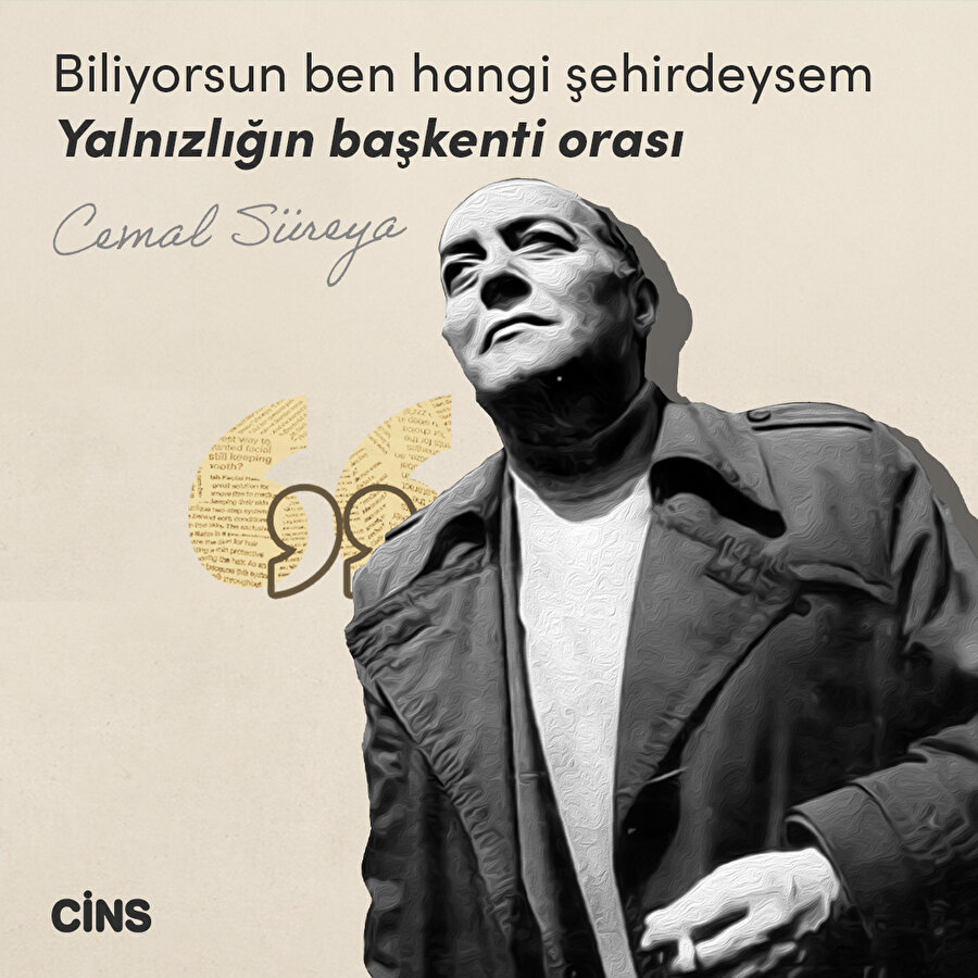 Cemal Süreya'dan yalnızlığın başkentine 