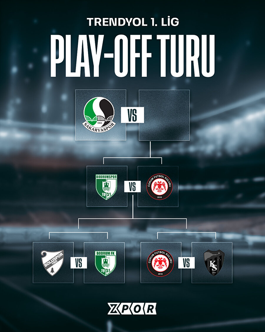1. Lig'de play - off yolu