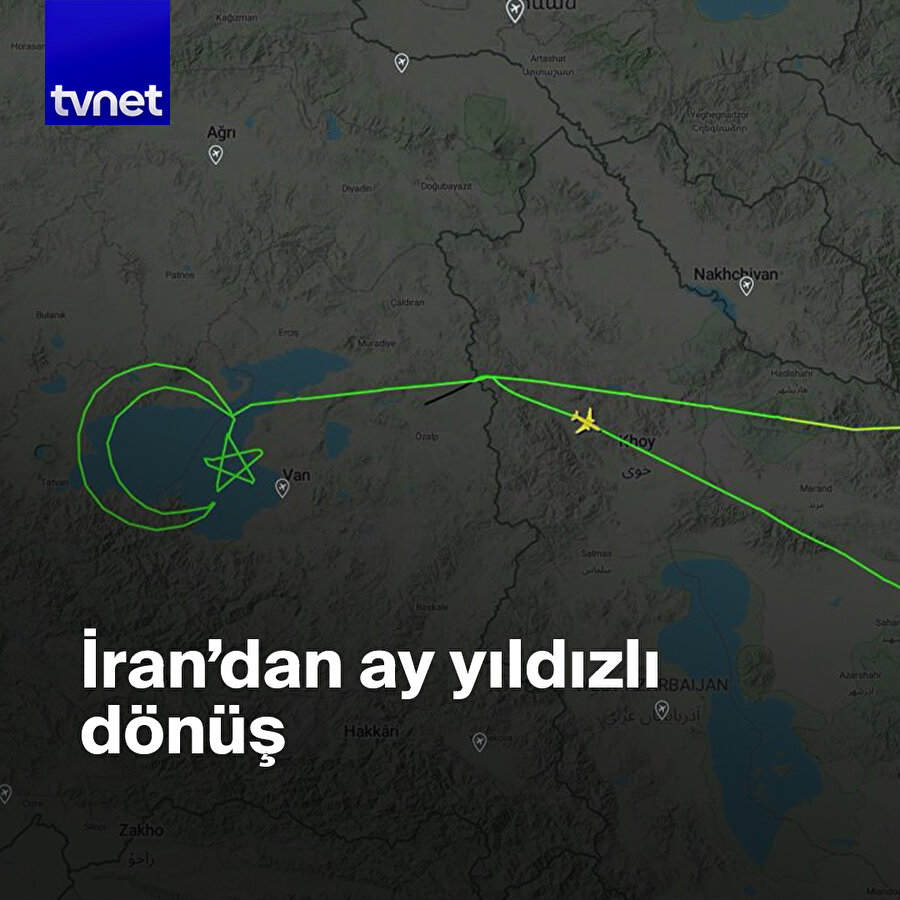 Akıncı İHA İran'daki görevinden başarıyla döndükten sonra gökyüzünde ay yıldız rotası çizdi