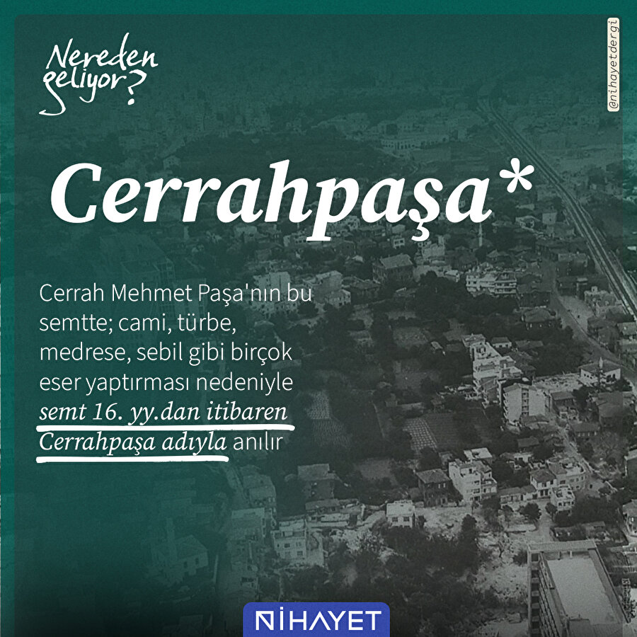 Nereden geliyor / Cerrahpaşa