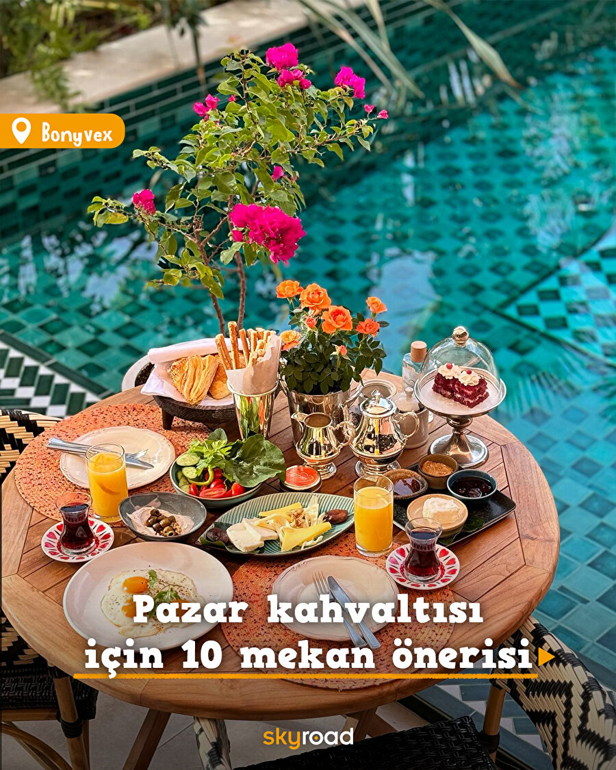 Pazar kahvaltısı için 10 mekan önerisi 🥪
