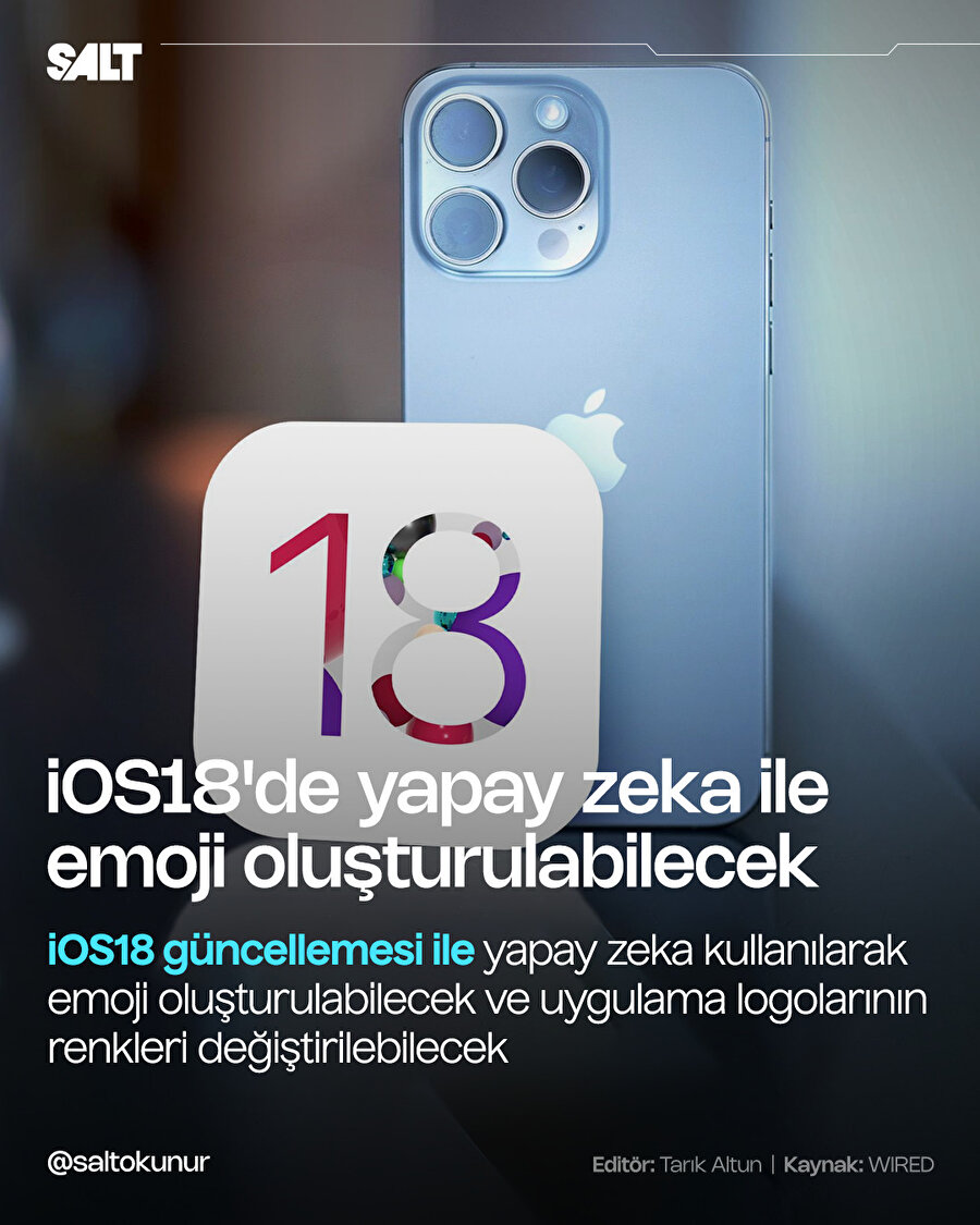 iOS18 ile gelecek özellikler belli oluyor