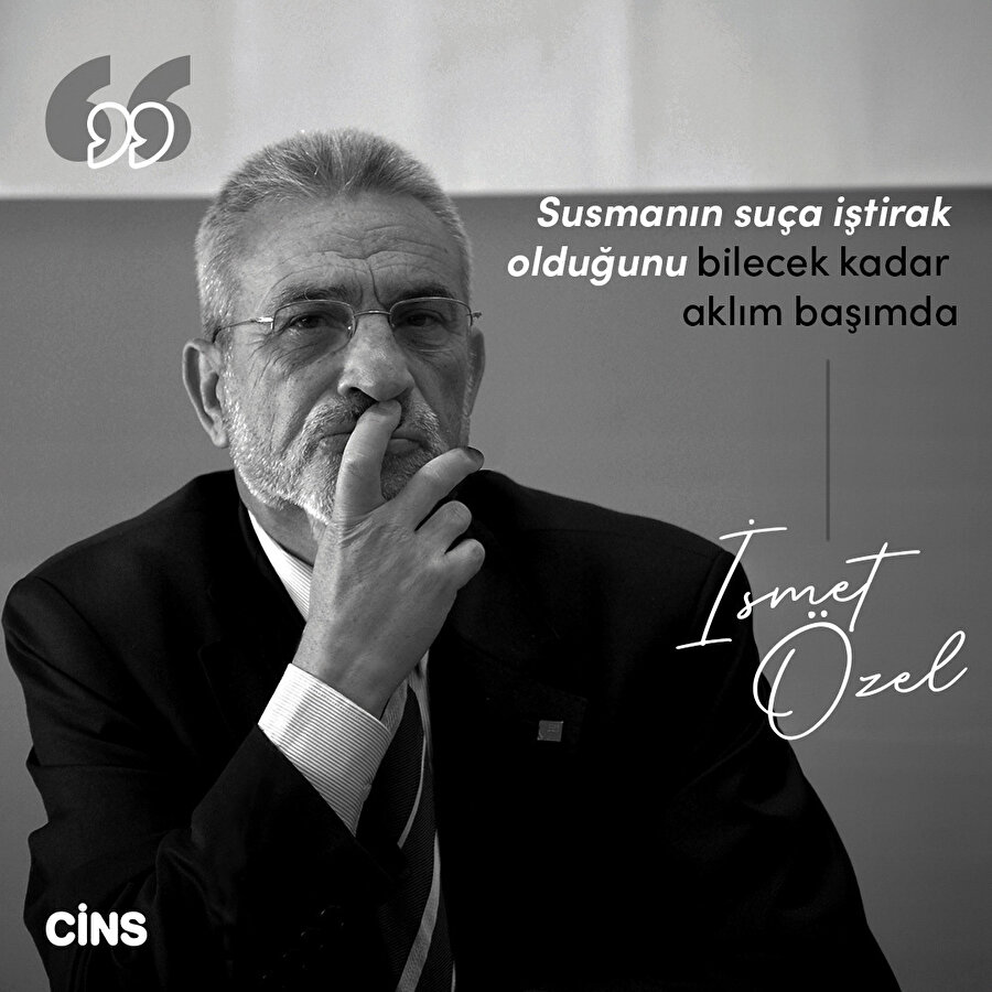 İsmet Özel: Suça iştirak 