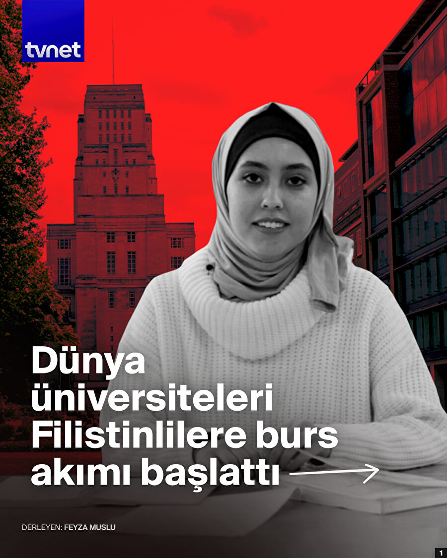 Uluslararası üniversiteler Filistinli öğrencilere burs imkanı sağlıyor