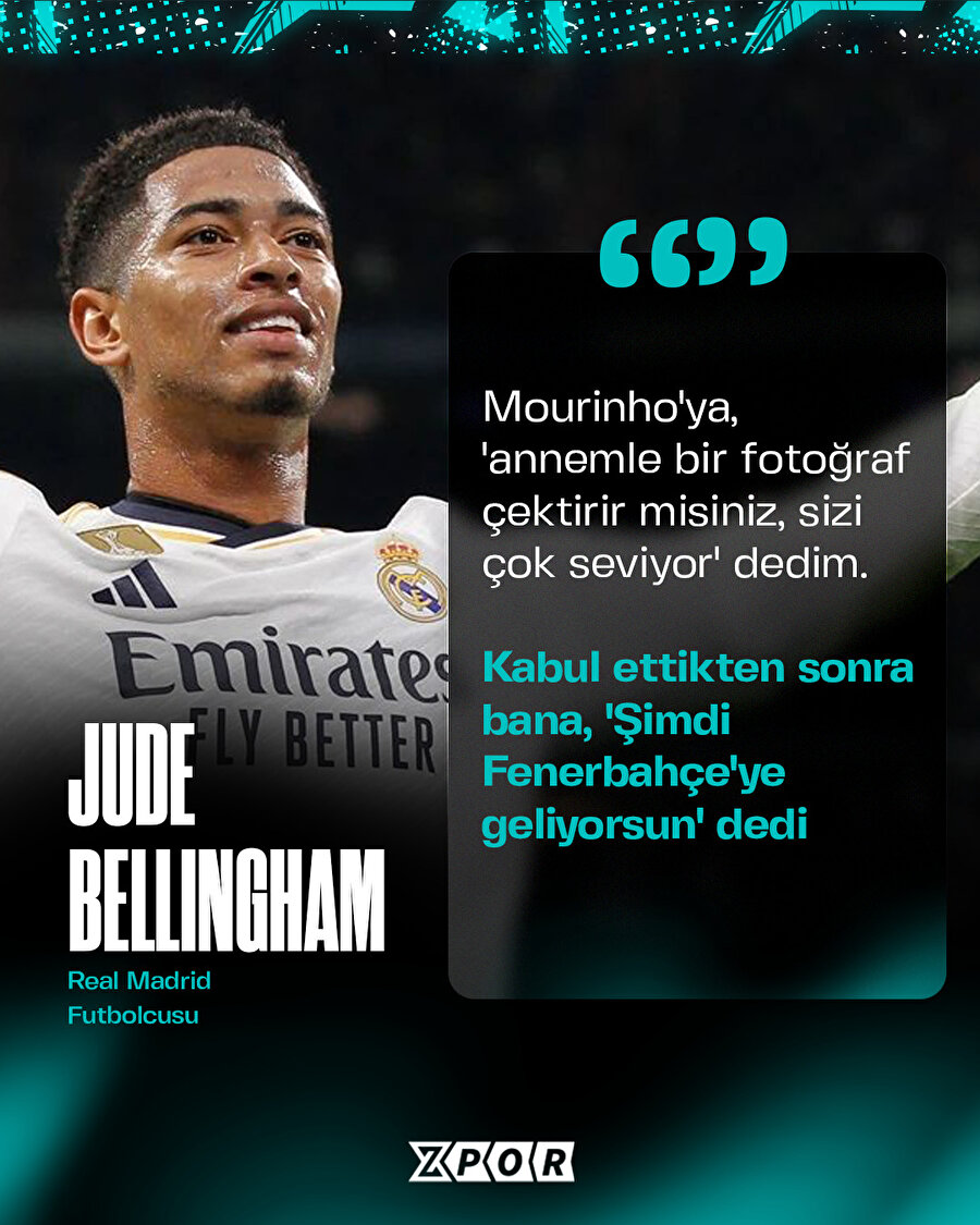Mourinho'dan Bellingham'a çağrı