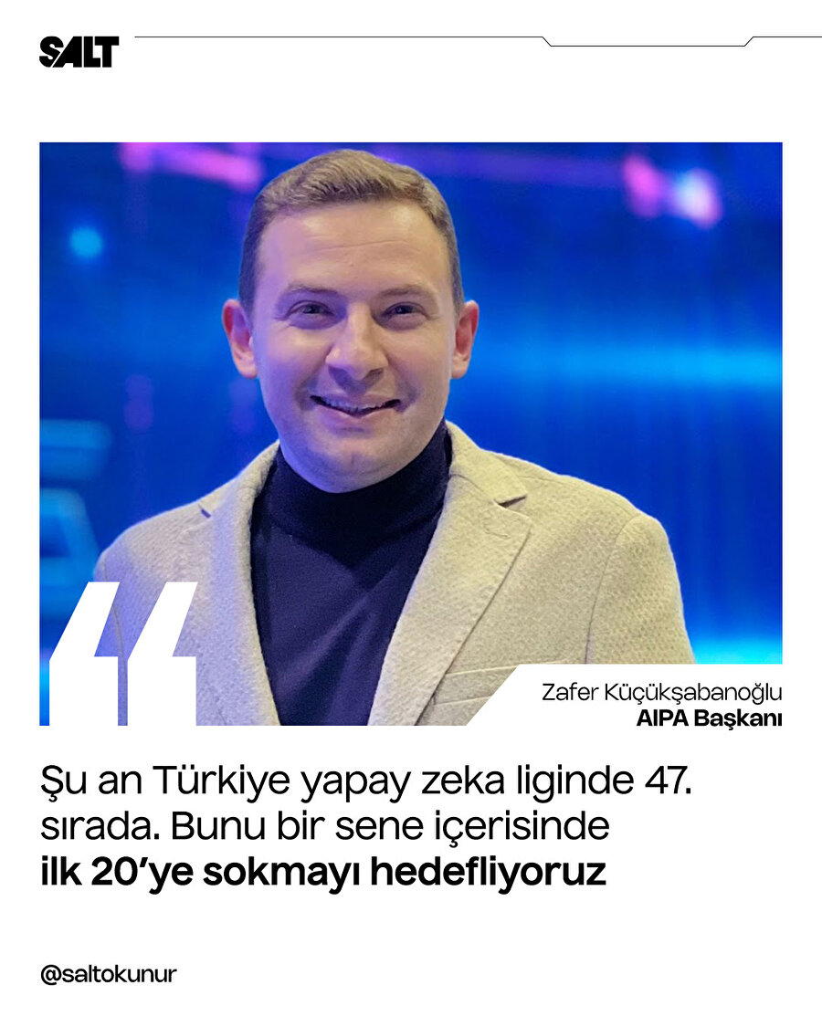 Türkiye yapay zekada sınıf atlamak istiyor