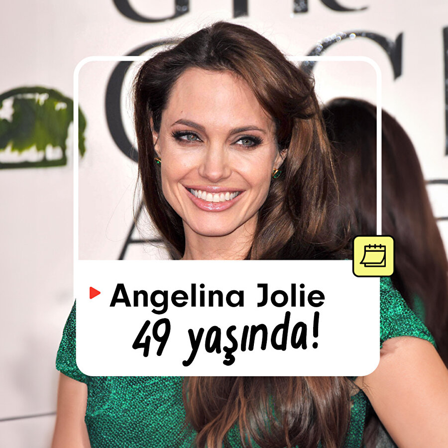Angelina Jolie 49 yaşında