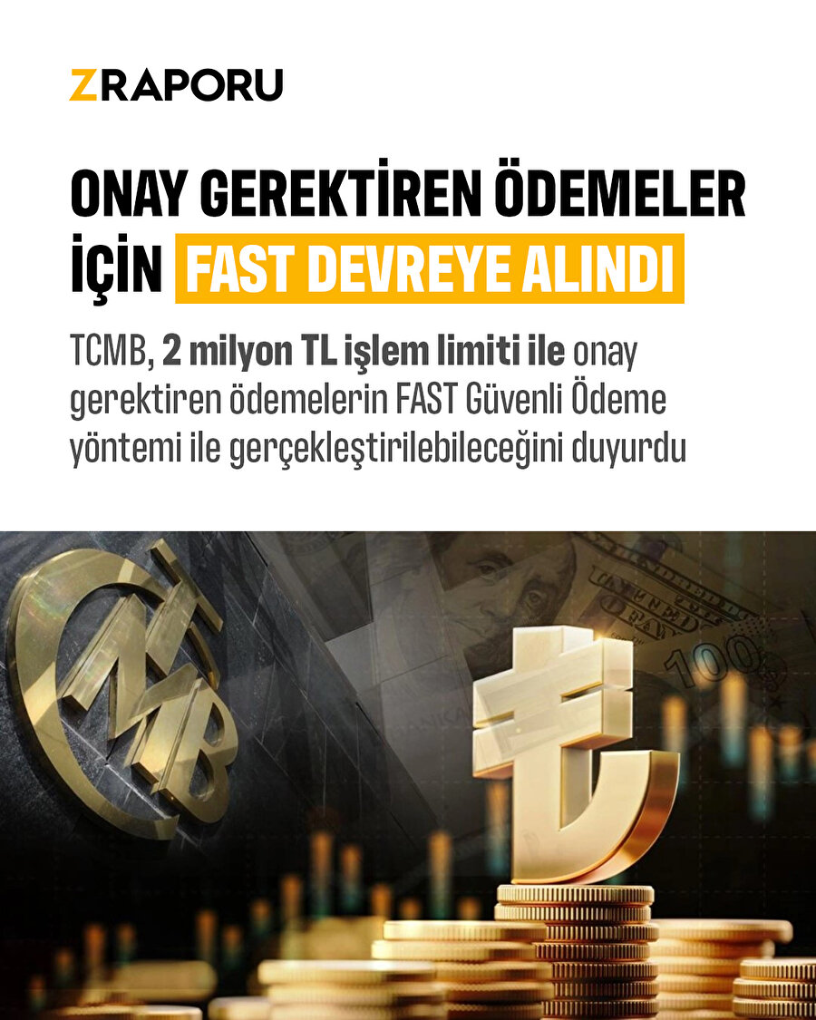 Onaylı işlemlere FAST onayı