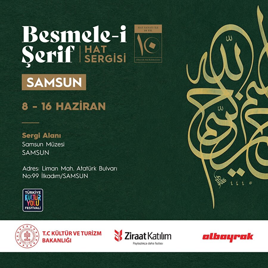 Besmele-i Şerif Hat Sergisi