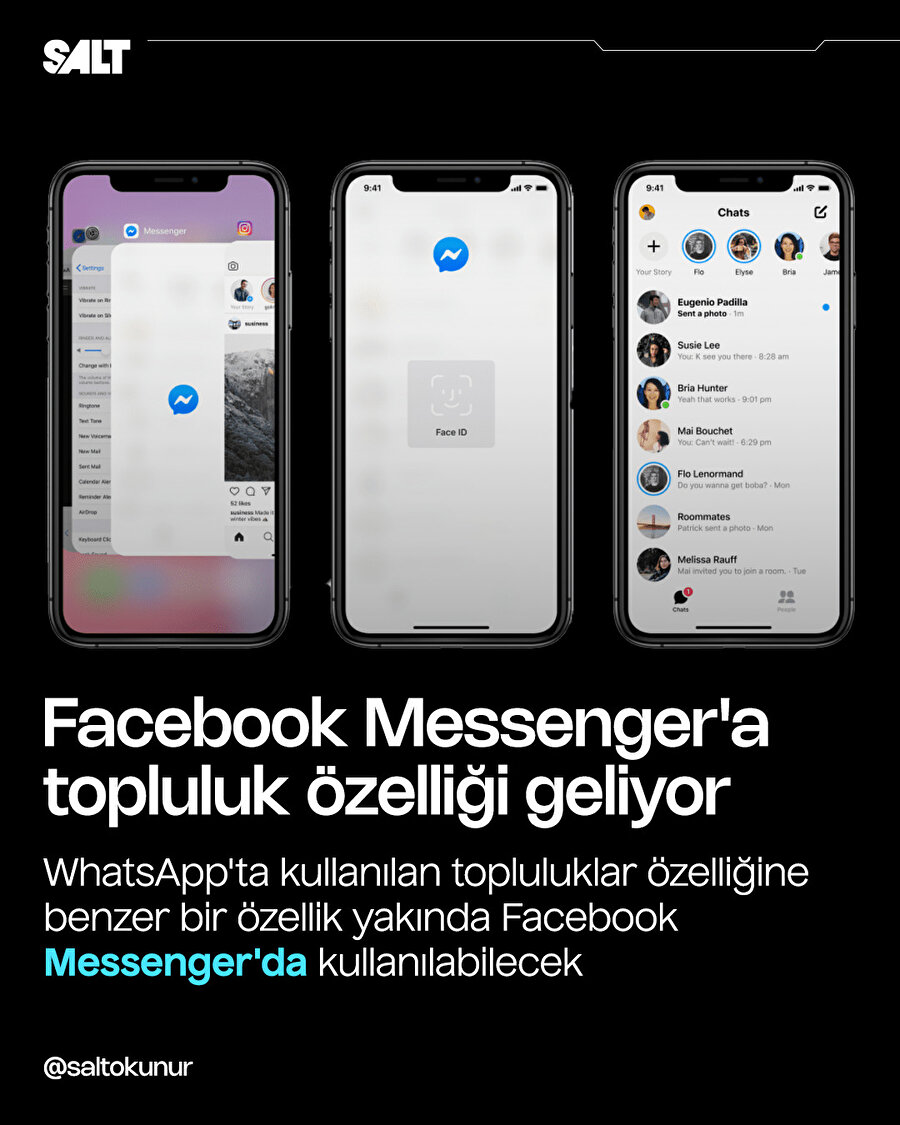 Facebook Messenger'a WhatsApp'taki özellik geliyor 