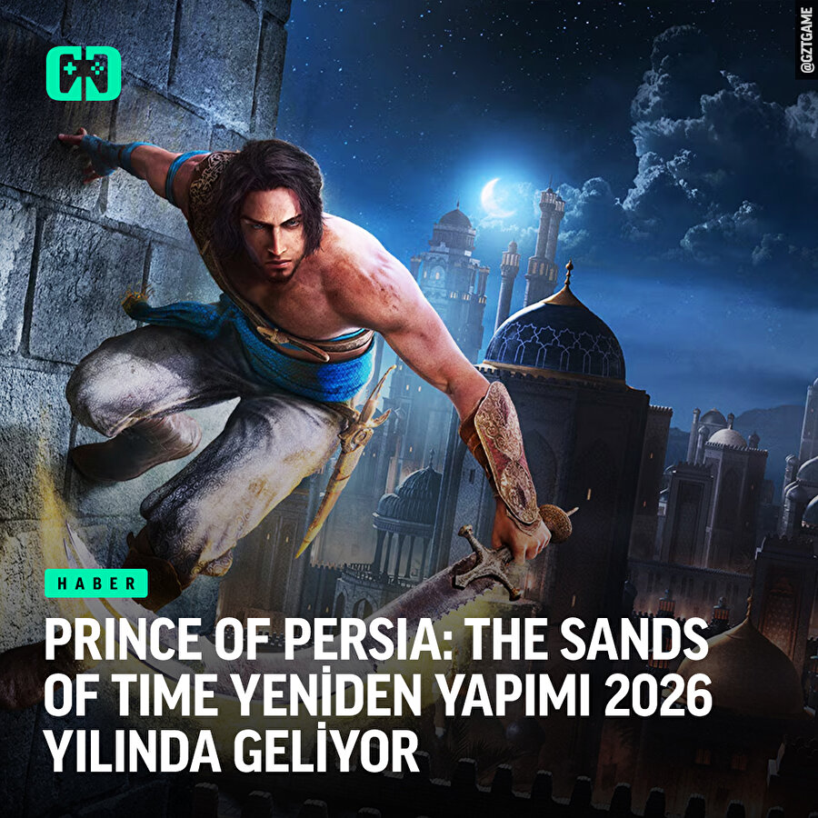 Prince of Persia: The Sands of Time yeniden yapılıyor