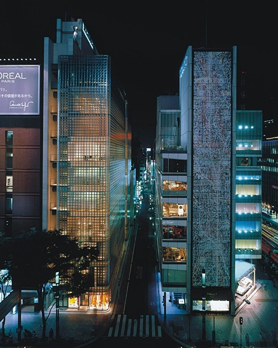 Tokyo’nun ikonik yapılarından Maison Hermes