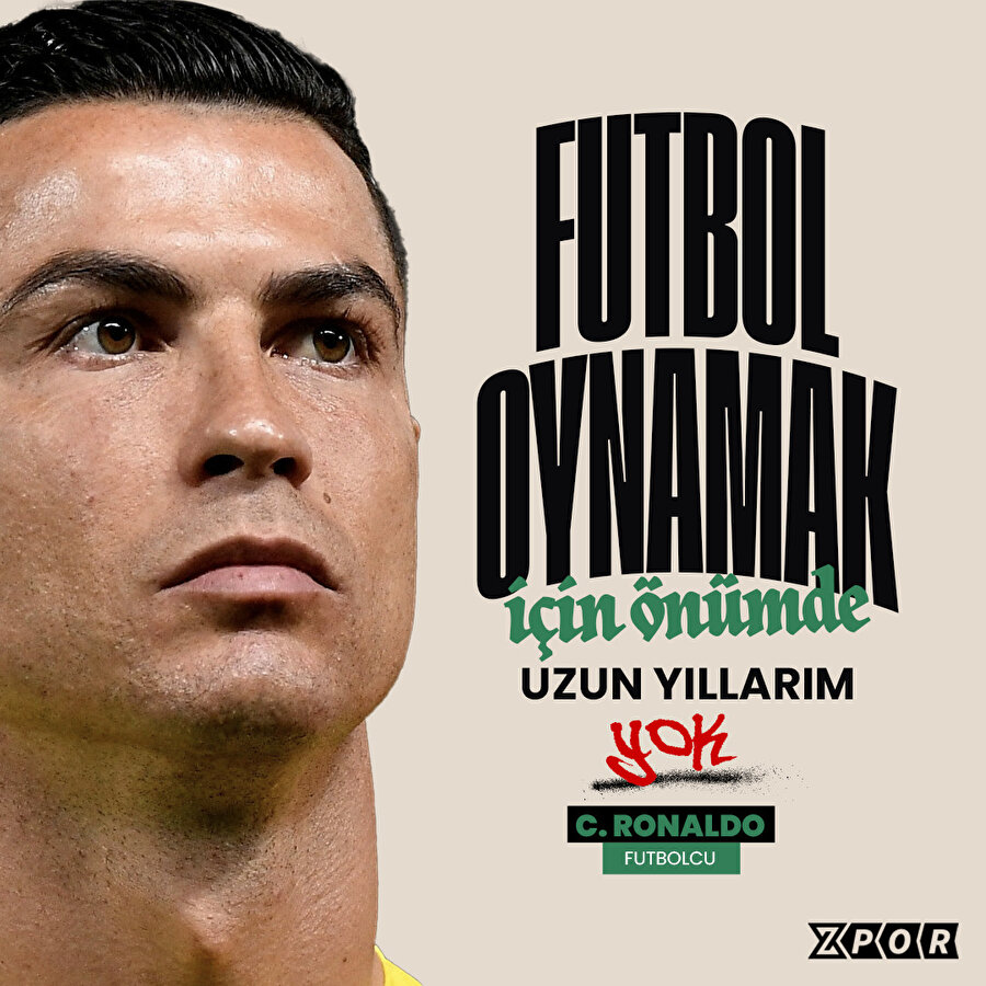 Ronaldo'dan acı itiraf 