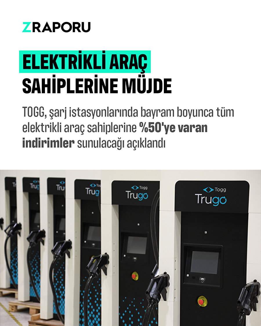 TOGG'dan elektrikli araç sahiplerine müjde
