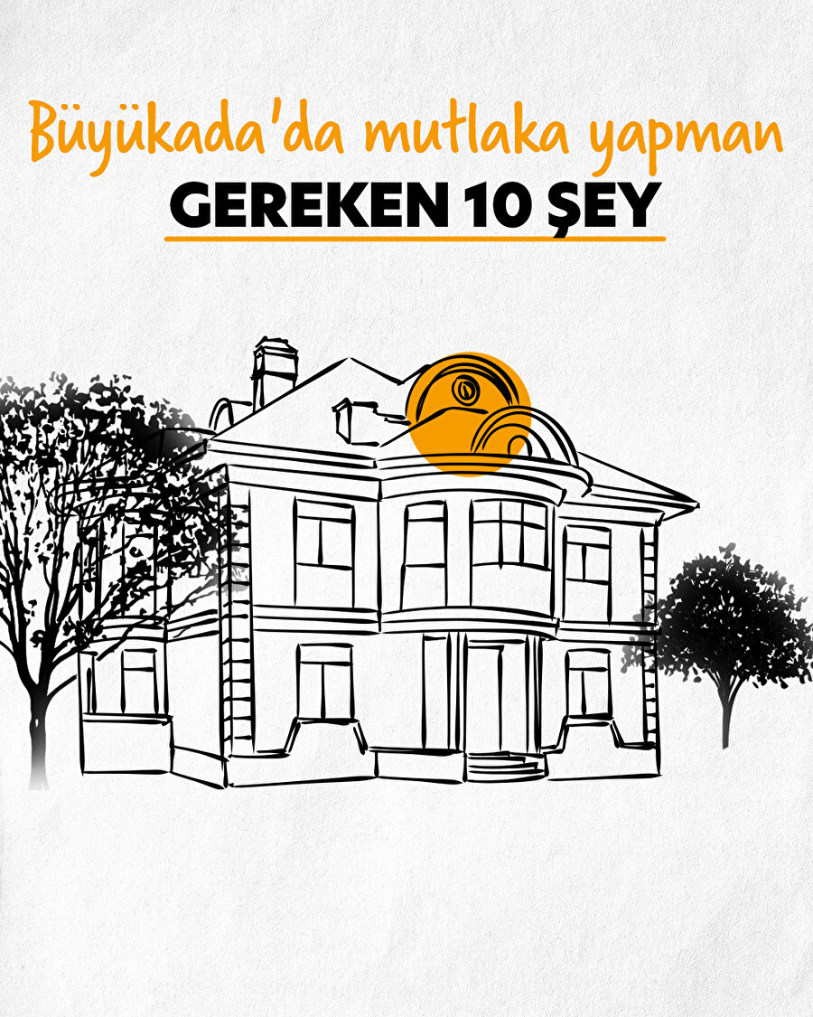 Büyükada'da mutlaka yapman gereken 10 şey ☀️