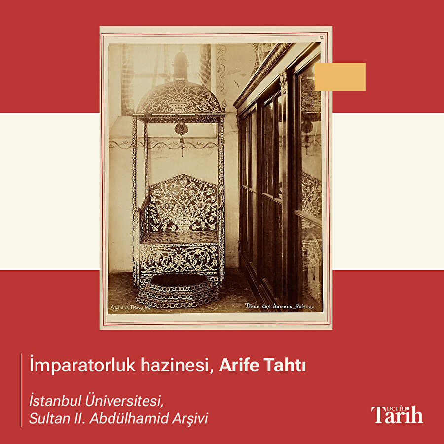 Padişahın 'Arife Tahtı'