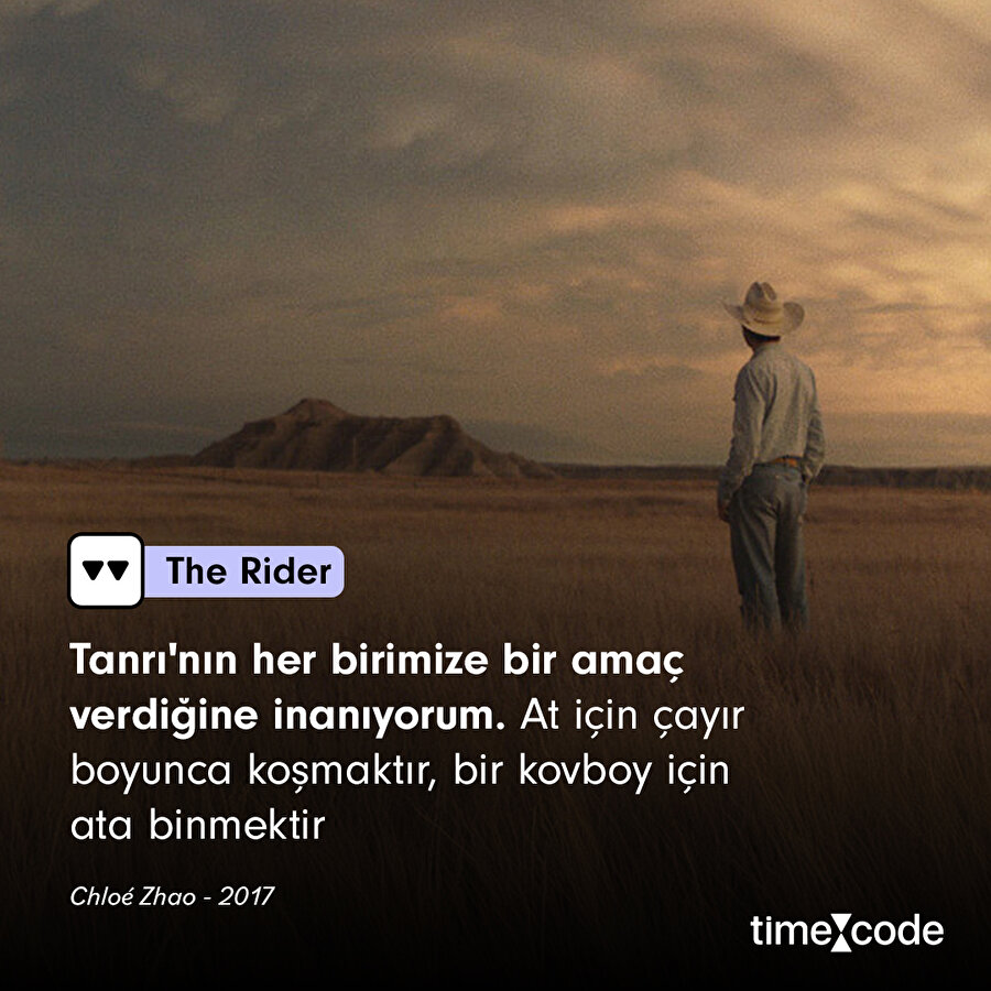 The Rider filminden alıntı