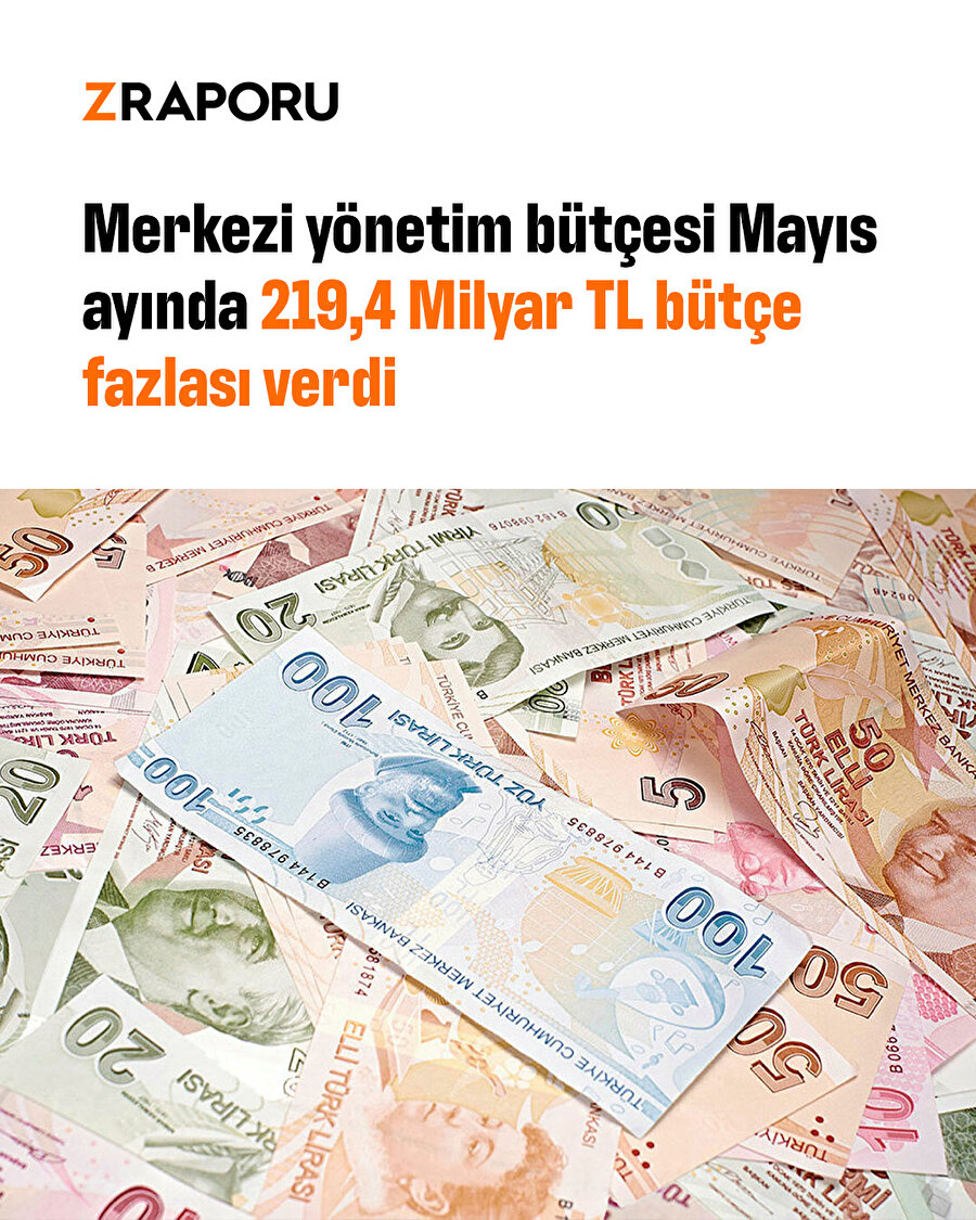 Merkezi yönetim bütçesi fazla verdi